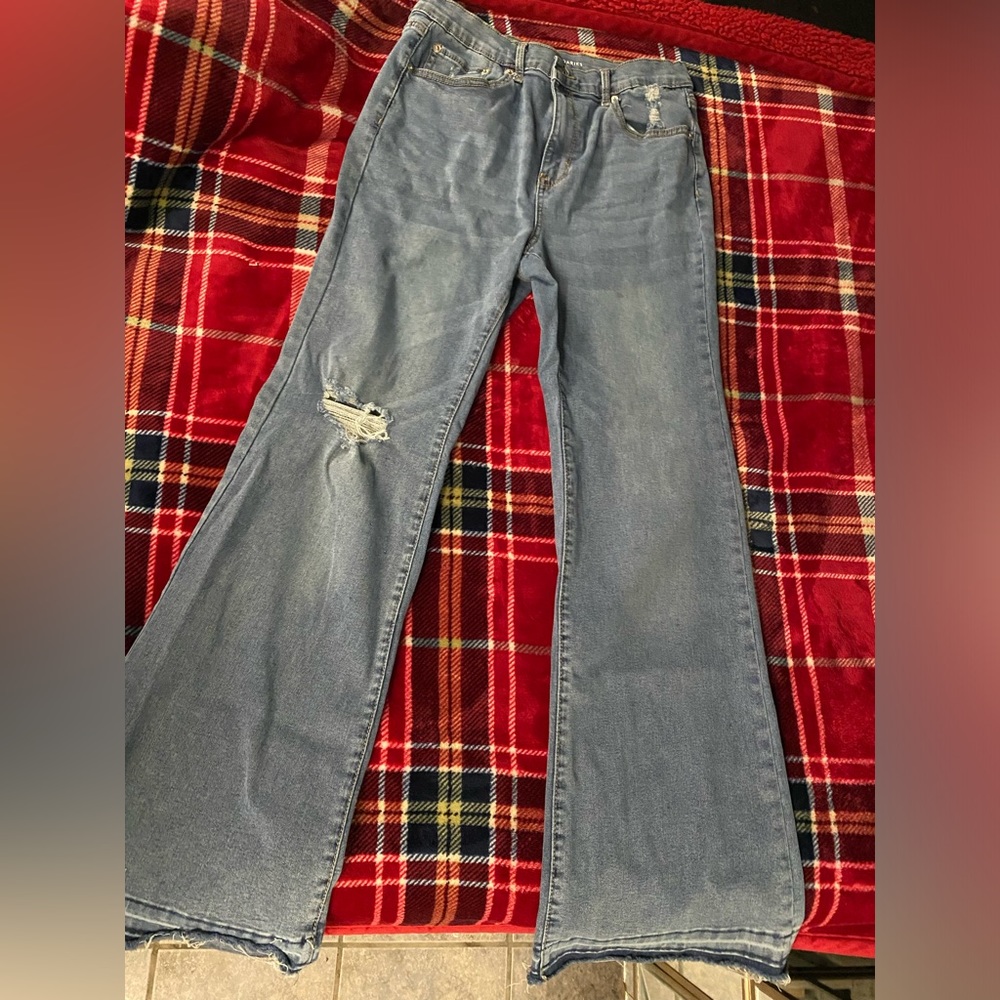 Flared jeans